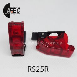Декоративний ковпачок для вимикача RS24 SAC-01 червоний