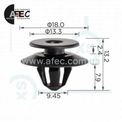 Клипса облицовки, обшивки салона и панели Mercedes, Maybach, Audi, Skoda, Volkswagen A0089887378, 4F0867299, 7H0843213