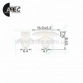 Клипса уплотнителя двери Honda, Toyota, Mitsubishi 915680-TA5-003, 91568-SJA-0003, 90467-04034